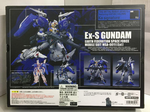 BANDAI METAL ROBOT EX-S GUNDAM EARTH FEDERATION SPACE FORCE MOBILE SUIT MSA-0011 Ext (06246) (C877-1059)