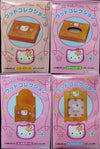 KABAYA SANRIO HELLO KITTY WOOD COLLECTION CARD CASE TISSUE CASE NOTE CASE PHOTO STAND CANDY TOYS 吉蒂貓 木材系列 名片盒 紙巾盒 便條盒 照片架 食玩 15731