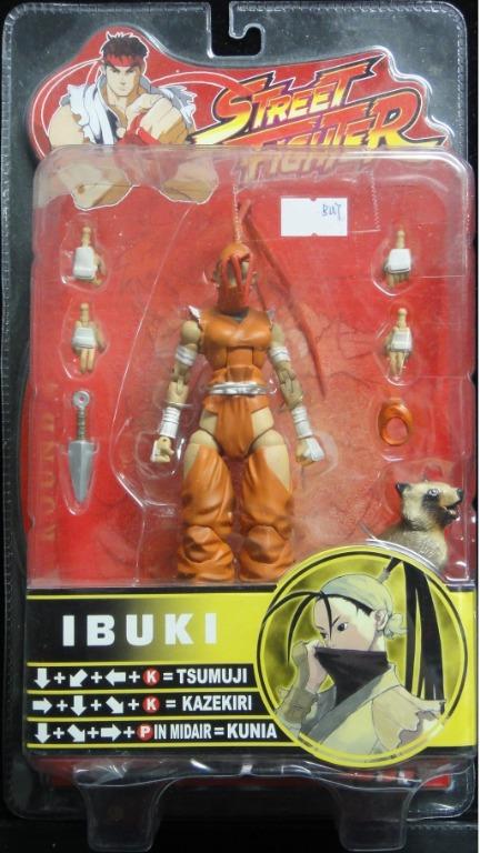SOTA TOYS 街頭霸王 STREET FIGHTER ROUND 4 IBUKI IN ORANGE ACTION FIGURE (BUY-01052)