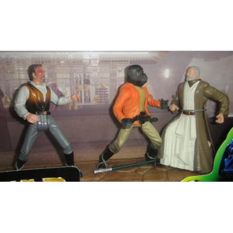 KENNER 星球大戰 STAR WARS CANTINA SHOWDOWN DR EVAZAN PONDA BABA OBI-WAN (WKG-69738)
