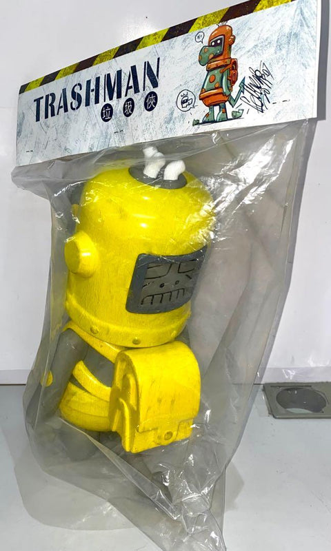 FELIX IP UNKNOWNZ CREATIVE 香港重機 HONGKONG MACHINES 垃圾俠 TRASHMAN 黄色（C917/TT50店）