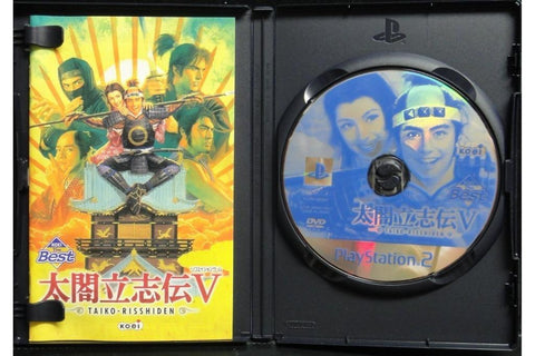 SONY PS2 KOEI THE BEST TAIKOU RISSHIDEN V 光榮 太閤立志伝5 遊戲 日版 SLPM66267 (BUY-02219)