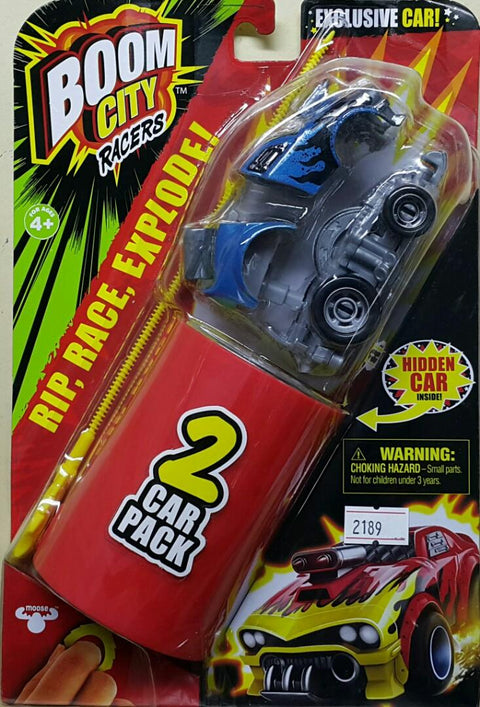 MOOSE 40056 城市爆碰車 雙車裝 系列二 BOOM CITY RACERS 2 CAR PACK FIRE IT UP + 1 MYSTERY CAR SET (EPC-2189-20) 存