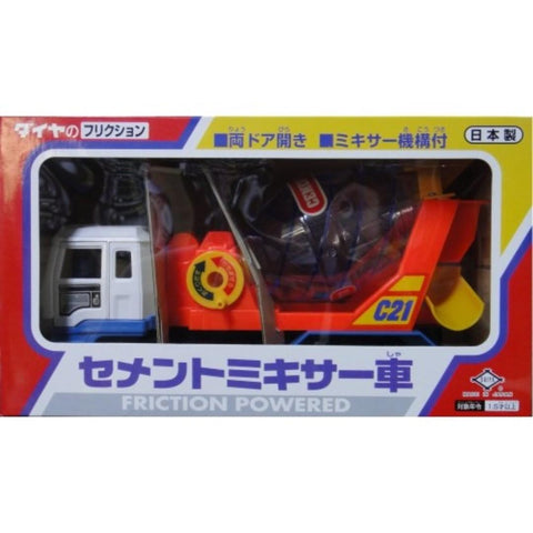 DAIYA 10017 摩擦推動 混凝土攪拌車 田螺車 FRICTION POWERED CONCRETE MIXER TRUCK (PIU/P138-50)