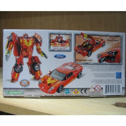 HASBRO 27081 變形金剛 洛迪文 火棒 福特 TRANSFORMERS ALT-27 FORD GT RODIMUS (TOY-79-180 / PA312)
