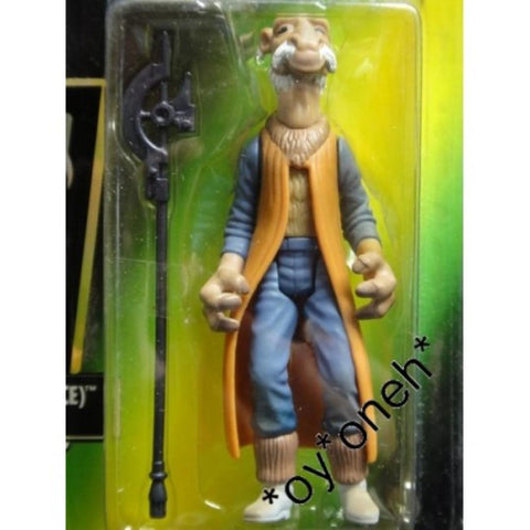 KENNER STAR WARS POTF SAELT-MARAE YAK FACE WITH BATTLE STAFF (WKG-69721)