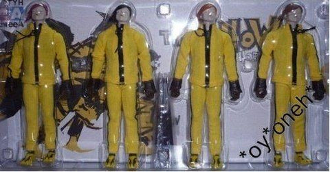 1:12 3A (THREE A) THE YELLOW HORNETS TOMORROW KING (TK) SET OF 4 MINI FIGURES b20384139 PIU1289