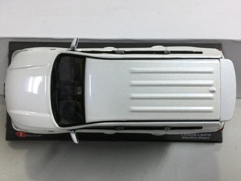 KYOSHO JCOLLECTION 1/43 LEXUS LX570 STARFIRE PEARL (JC11001WH) (10590) (PIU100)