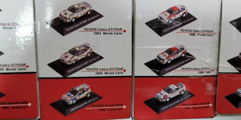 Cms cm's 1/64  toyota celica rally  car collection set ss. 6