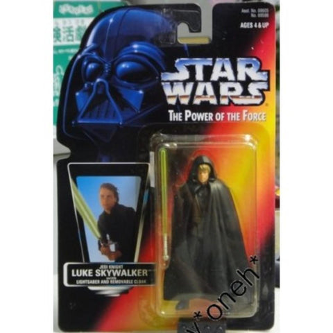 KENNER STAR WARS POTF JEDI KNIGHT LUKE SKYWALKER W/ LIGHTSABER CLOAK (WKG-69596)