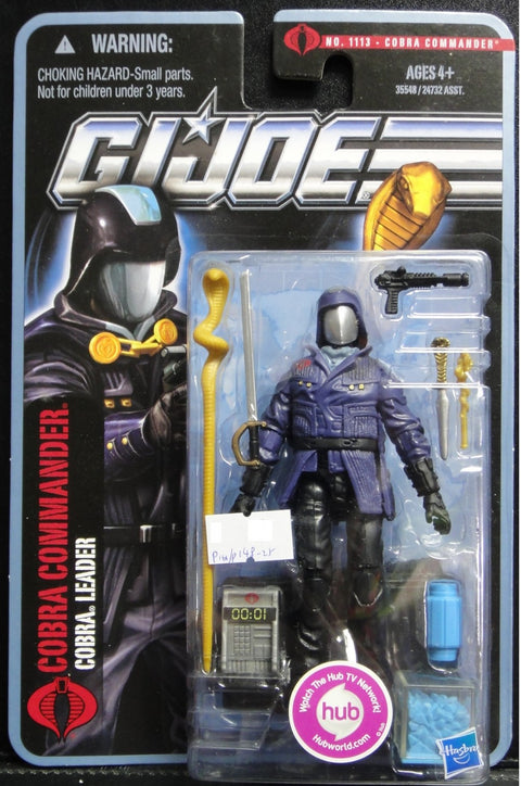 HASBRO 義勇羣英 GI JOE COBRA COMMANDER COBRA LEADER ACTION FIGURE 62593 (PIU/P-148-25)