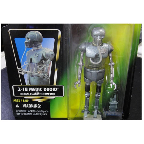 KENNER 星球大戰 STAR WARS POWER OF THE FORCE 2-1B MEDIC DROID W/ MEDICAL DIAGNOSTIC COMPUTER 69618 (PA0)