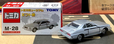 TOMY TOMICA MUSEUM 博物館 禮品店 M-25 - M-30 日產 NISSAN 藍鳥 BLUEBIRD SILVIA 淑女 FAIRLADY SKYLINE 豐田 TOYOTA 寶馬 BMW 一套6盒 (PIU-60WH)