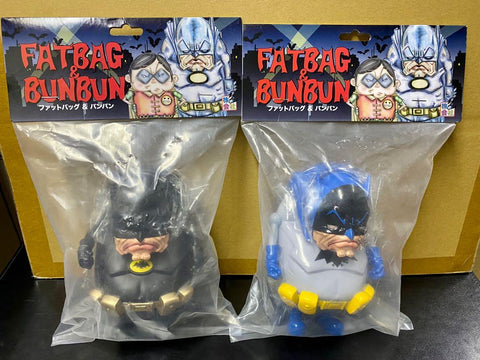C135-113 C135-114 株色會社 SOFUBI FATBAG & BUNBUN 搪膠 FIGURE BATMAN 歡迎散賣