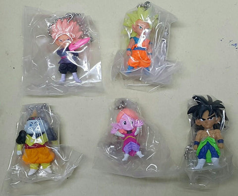 BANDAI 37097 龍珠超 吊飾 超級撒亞人3  孫悟空 超級撒亞人玫瑰 悟空BLACK 布洛尼 時之界王神 人造人19號 扭蛋套裝 DRAGON BALL SUPER ULTIMATE DEFORMED MASCOT UDM BURST 38 SUPER SAIYAN 3 SON SOKU SUPER SAIYAN ROSE GOKU BLACK BROLY TIME OF KAIOSHIN ANDROID 19 SET (EPC-2409-20s) L