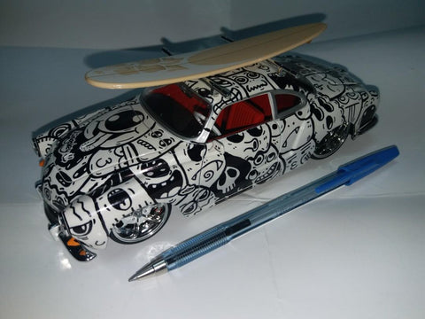 多木林森先生作品 1/24  福士車vw 自家繪畫