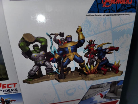 ZOTEKI marvel AVENGERS X-MEN FIGURE character  CONNECT CREATE ICONIC SCENES