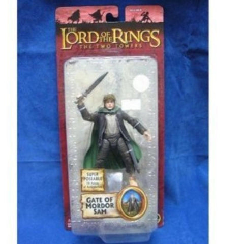 TOY BIZ 81500 魔戒二部曲 雙城奇謀 魔多 山姆·詹吉 辛·艾斯丁 THE LORD OF THE RINGS THE TWO TOWERS GATE OF MORDOR SAM SEAN ASTIN b5636779 (LOTR)