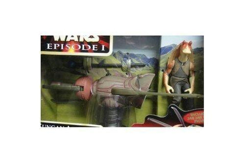 HASBRO 84368 星球大戰 STAR WARS EP1 GUNGAN ASSAULT CANNON W/ JAR JAR BINKS (BUY-SPK)