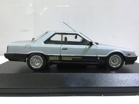 KYOSHO 1/43 NISSAN SKYLINE 2000RS-X TURBO-C KDR30 SILVER BLACK (14521) (PIU50)