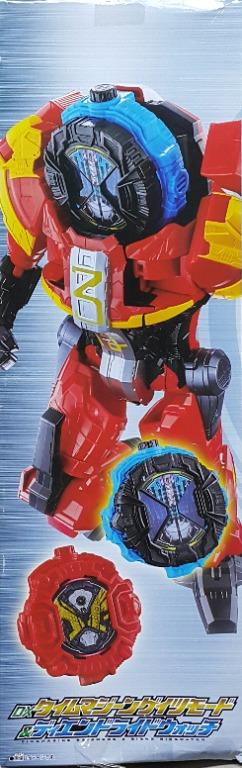 BANDAI 36356 幪面超人時王 載具 DX 時間魔神 基治模式 及 獵騎 變身手錶 KAMEN RIDER ZI-O A.D. 2009 ZI-O RIDEWATCH DX TIME MAZINE GEIZ MODE & DIEND RIDE WATCH (EPC-2061-100) 存