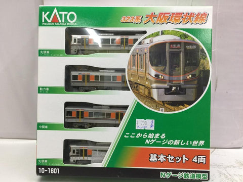 KATO N-GAUGE 323 SERIES OSAKA LOOP LINE 10-1601 PRECISION RAILROAD MODELS BASIC SET 4 CAR (67917) (PIU150)