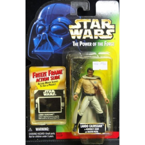 KENNER 星球大戰 STAR WARS POTF LANDO CALRISSIAN GENERALS GEAR W/ PISTOL (WKG-69756)
