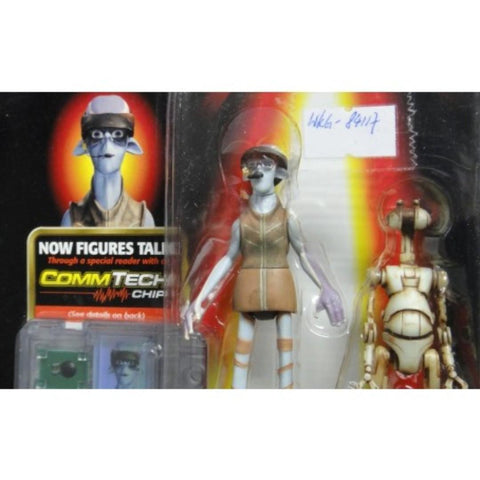 HASBRO 84117 星球大戰前傳: 魅影危機 STAR WARS EPISODE I THE PHANTOM MENACE ODY MANDRELL WITH OTOGA 222 PIT DROID WITH COMMTECH CHIP (BUY-SPK) 倉