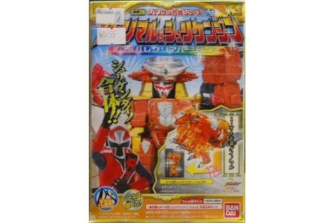 BANDAI 00817 SHURIKEN SENTAI 手裏劍戰隊忍忍者 手裏劍神 恐飛龍 忍者 飛龍 卡車 小狗 列車 戰丸食玩 (BUY-SPK-店/SA) L