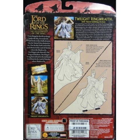 TOY BIZ 81147 魔戒首部曲 戒靈王 THE LORD OF THE RINGS THE FELLOWSHIP OF THE RING TWILIGHT RINGWRAITH WITH SWORD (LOTR)