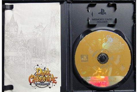 SONY PLAYSTATION 2 PS2 GAME DARK CHRONICLE 暗雲編年史 遊戲 日版 SCPS15033 (BUY-15033)