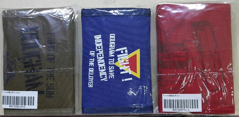BU BRANDS UNITED SPACE RUNAWAY IDEON FANG OF THE SUN DOUGRAM PURSE 傳說巨神伊迪安 太陽之牙 錢包 銀包 (ICARUS)