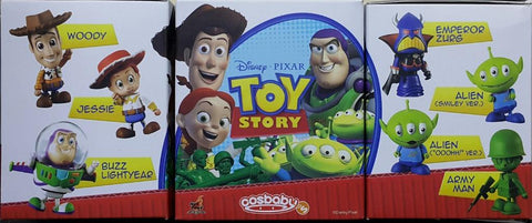 HOT TOYS 17338 迪士尼 彼思動畫 反斗奇兵 胡迪 翠絲 巴斯光年 索克天王 三眼仔 玩具外星人 軍人 綠兵 連隱藏版 迷你珍藏人偶套裝 COSBABY 122-127 DISNEY PIXAR TOY STORY WOODY JESSIE BUZZ LIGHTYEAR EMPEROR ZURG ALIEN SMILEY VER. ALIEN 'OOOHH' VER. ARMY MAN WITH SECRET SET (BUY-CW) 存