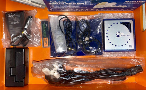 懷舊收藏 MATESTAR HELLO KITTY PORTABLE MD PLAYER JVC VICTOR