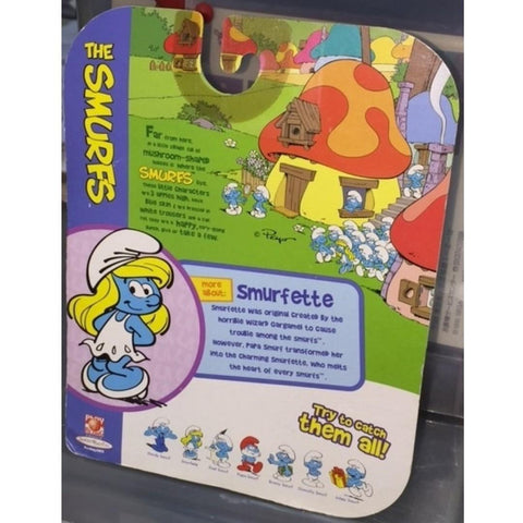 JAKKS PACIFIC 33234 藍精靈 美芝 連 化妝鏡 迷你公仔 THE SMURFS SMURFETTE WITH VANITY MIRROR MINI FIGURE