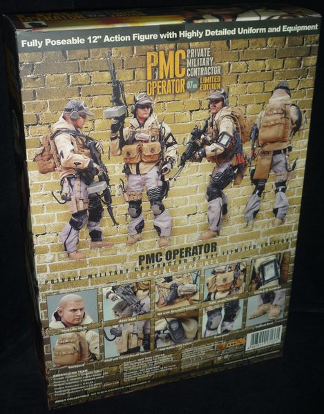 1/6 HOT TOYS PMC PRIVATE MILITARY CONTRACTOR OPERATOR 07 VER 限量版 12吋公仔 (PIU-895SA) b7362686