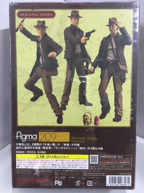 MAX FACTORY FIGMA 209 INDIANA JONES (06307) (C1030-6)