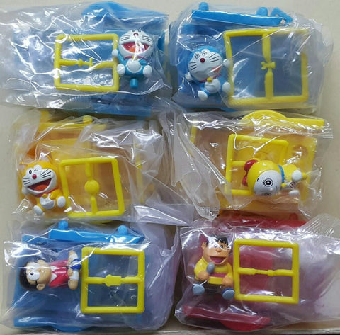 BANDAI 50263 迷你扭蛋機 多啦A夢 叮噹 多啦美 叮鈴 野比大雄 剛田武 胖虎 技安 扭蛋套裝 DORAEMON GASHAPON MINI DORAMI NOBITA NOBI GODA TAKESHI SET (BUY-CW) 存
