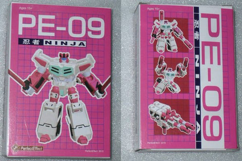 PERFECT EFFECT TRANSFORMERS 變形金剛 PE-09 NINJA 忍者 (TOY-305-191) b19632353