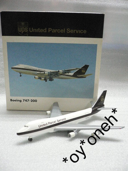 HERPA WINGS 1/500 UPS UNITED PARCEL SERVICE BOEING 747-200 (502467)