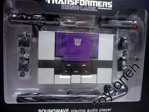 TAKARA TOMY 變形金剛 黑音波 音頻播放器 TRANSFORMERS MUSIC LABEL BLASTER BLACK SOUNDWAVE AUDIO PLAYER 79162 (PIU-467) b23657540