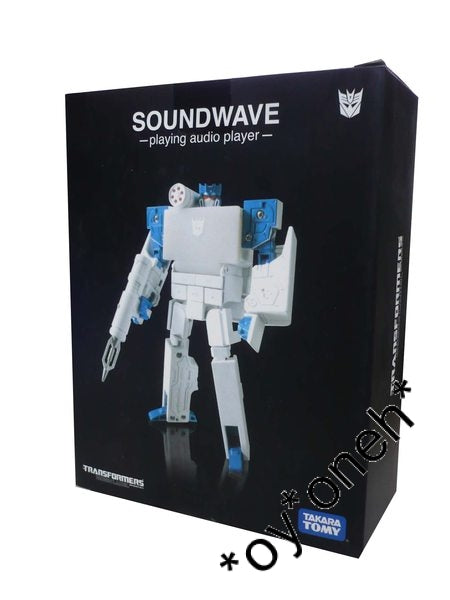 TAKARA TOMY 變形金剛 黑音波 音頻播放器 TRANSFORMERS MUSIC LABEL BLASTER BLACK SOUNDWAVE AUDIO PLAYER 79162 (PIU-467) b23657540