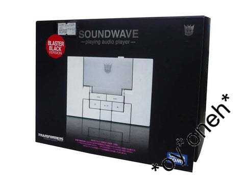 TAKARA TOMY 變形金剛 黑音波 音頻播放器 TRANSFORMERS MUSIC LABEL BLASTER BLACK SOUNDWAVE AUDIO PLAYER 79162 (PIU-467) b23657540