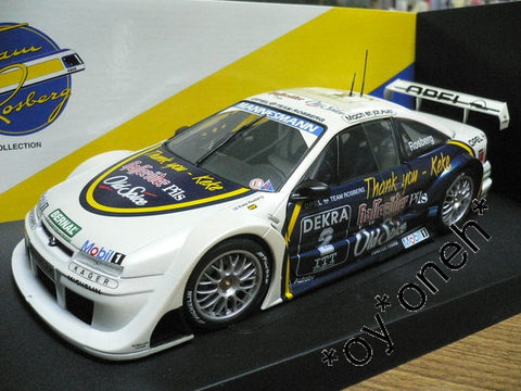 UT MODELS 1/18 OPEL CALIBRA V6 bye bye K. Rosberg (180 954282) (01602)
