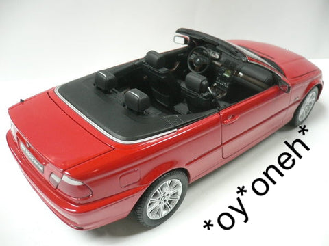 KYOSHO 1/18 BMW 328Ci CABRIOLET RED 08504R (07147) (C802-245)