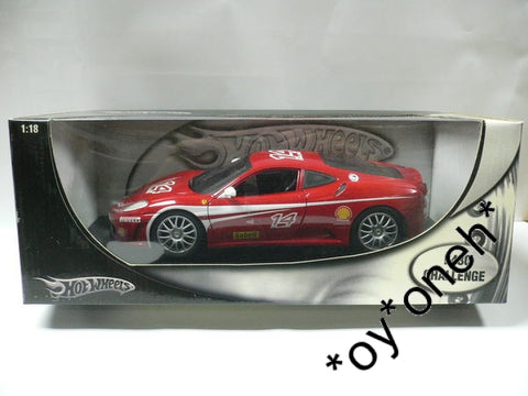 HOTWHEELS 1/18 FERRARI F430 CHALLENGE #14 (74012) (ML115-12)