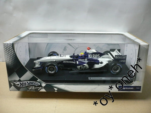 HOTWHEELS 1/18 WILLIAMS BMW FW27 MARK WEBBER WILLIAMS F1 TEAM (20052) (BUY)