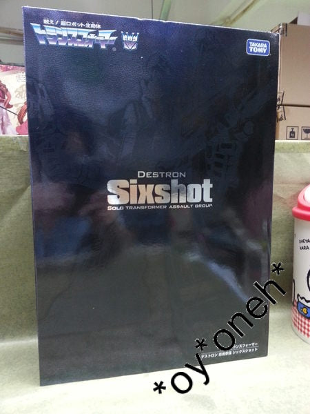 TAKARA TOMY TRANSFORMERS DESTRON SIXSHOT 變型金剛 忍者參謀 六面獸 六變獸 45771 PIU/P57-300 b31189143
