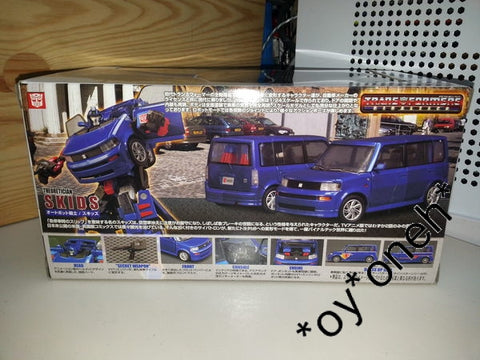 TAKARA 變形金剛 TRANSFORMERS BINALTECH BT-16 THEORETICIAN SKIDS 1/24 bB x VERSION FEAT. TOYOTA bB (BUY-64266-SPK) b32004385