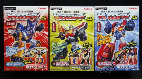KABAYA TRANSFORMERS GUM DAI ATLAS SONIC BOMBER ROADFIRE 變形金剛 食玩 (BUY-43571-SPK倉) b32046592